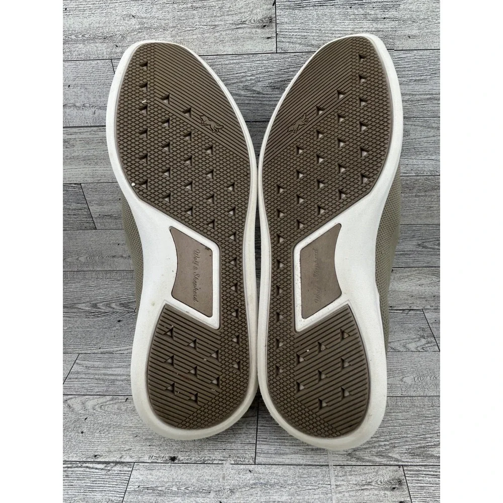 Wolf & Shepherd SwiftKnit‎ Loafers Mens 10 Taupe Knit Slip On WNSKLF2-37-D100